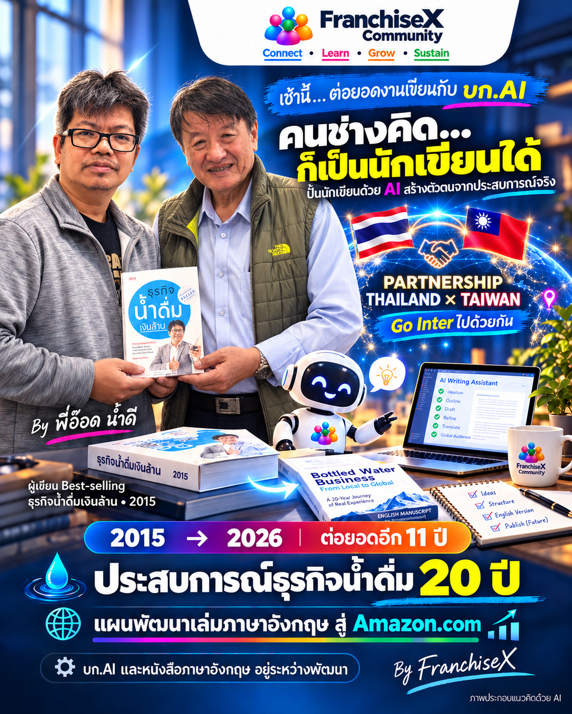 คนช่างคิดก็เป็นนักเขียนได้ Go Inter ไปด้วยกัน